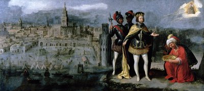 Capture of Seville by Ferdinand III, c.1625-35 by Francisco Pacheco